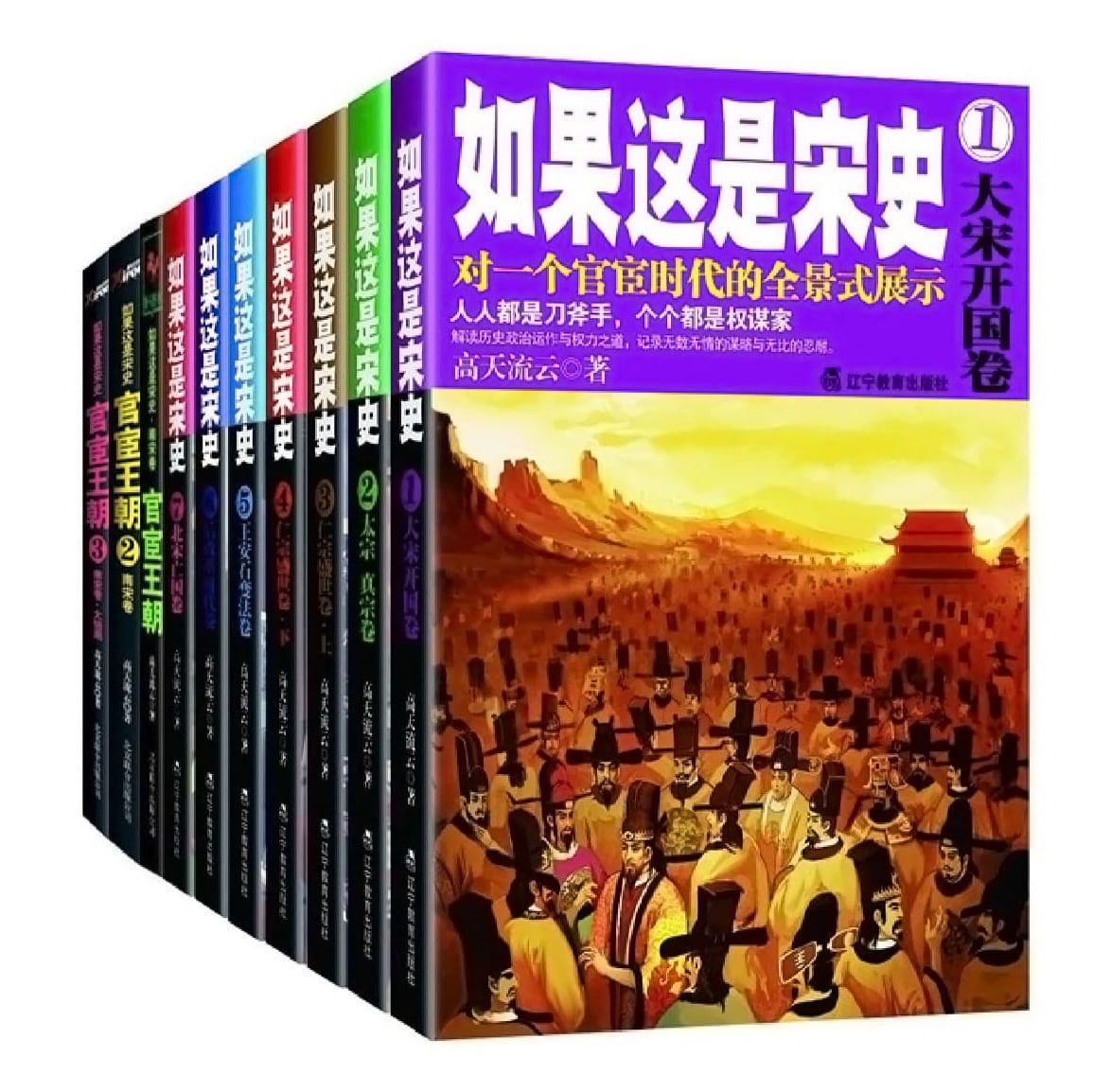 豆瓣7.6 历史 套装】《如果这是宋史（共10册）》 10.65 GB